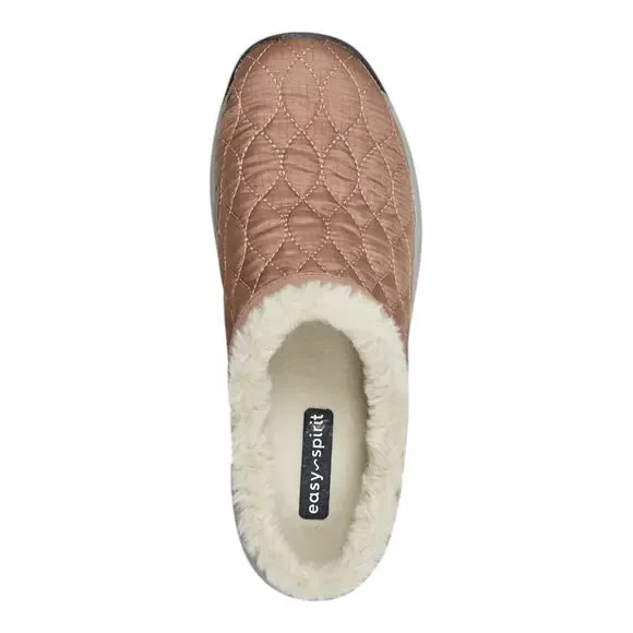 Easy Spirit Women's Wimmy Cozy Water Repellent Mules Brown Size 9 - Picture 4 of 5